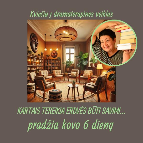 Kartais tereikia erdvės būti savimi…