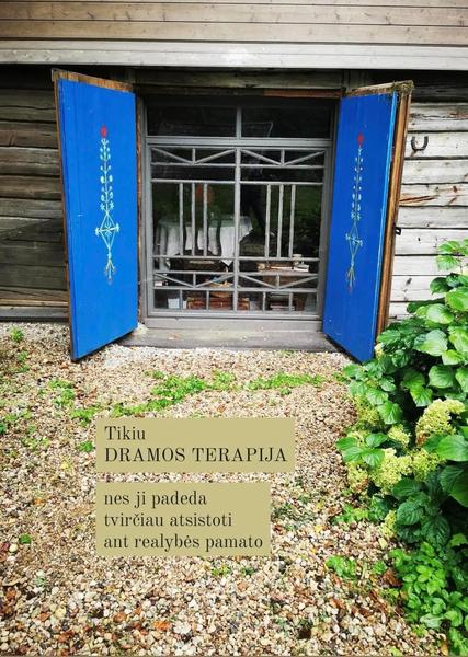 Kviečiu moteris į Dramos terapijos metodų grupę nuo  vasario 3 dienos